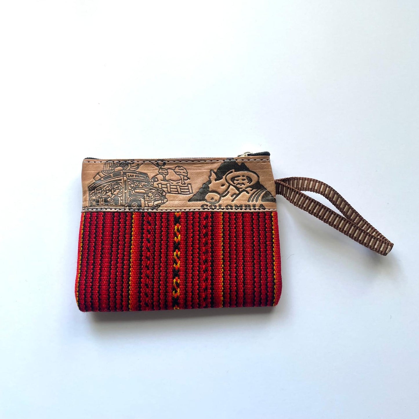 Handmade wristlet wallet