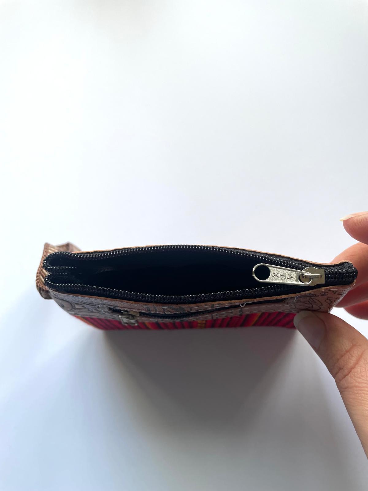Handmade wristlet wallet