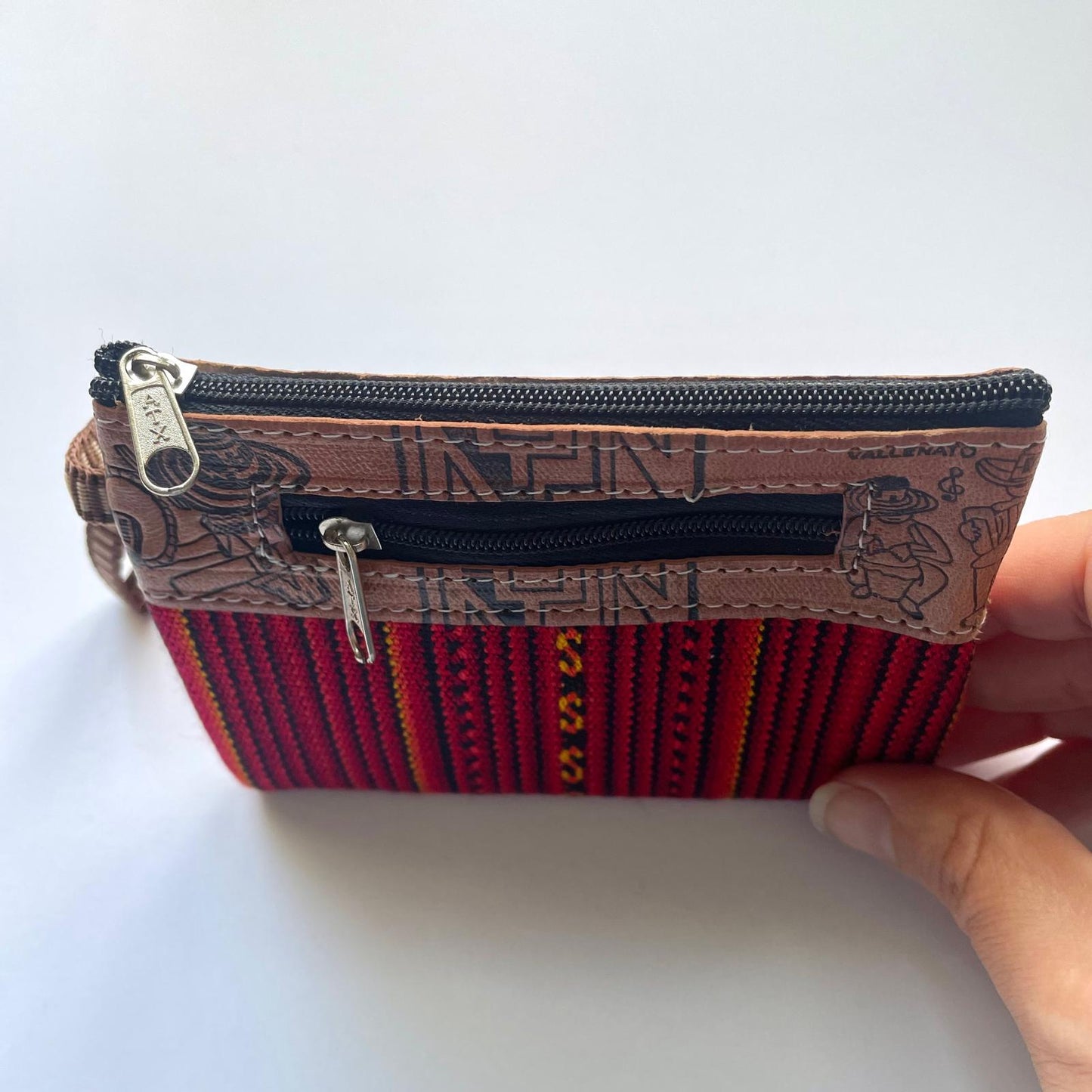 Handmade wristlet wallet