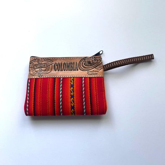 Handmade wristlet wallet